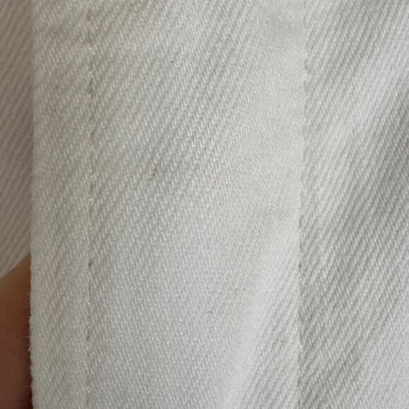 Gap White Ecru High Waist Wide-Leg Suspender Jeans With Washwell Size 16 Short - Picture 17 of 17